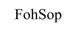 FOHSOP trademark