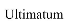 ULTIMATUM trademark