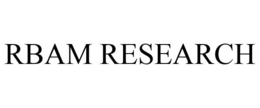 RBAM RESEARCH trademark