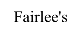 FAIRLEE'S trademark