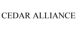 CEDAR ALLIANCE trademark