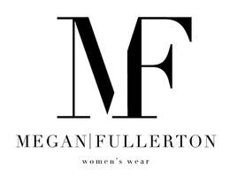 MF MEGAN FULLERTON WOMEN'S WEAR trademark