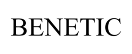 BENETIC trademark
