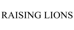 RAISING LIONS trademark