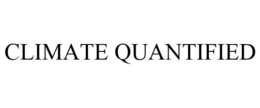 CLIMATE QUANTIFIED trademark