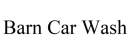 BARN CAR WASH trademark