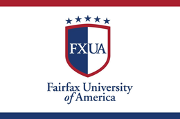 FXUA FAIRFAX UNIVERSITY OF AMERICA trademark