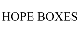 HOPE BOXES trademark