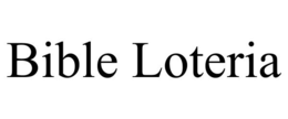 BIBLE LOTERIA trademark
