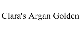 CLARA'S ARGAN GOLDEN trademark