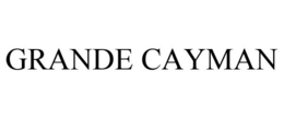 GRANDE CAYMAN trademark