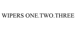 WIPERS ONE.TWO.THREE trademark