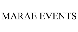 MARAE EVENTS trademark