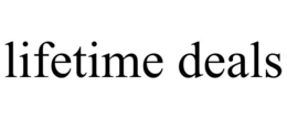 LIFETIME DEALS trademark