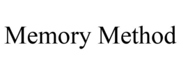 MEMORY METHOD trademark