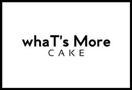 WHAT'S MORE CAKE trademark