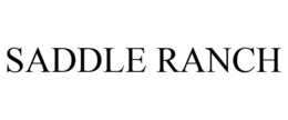 SADDLE RANCH trademark