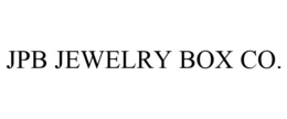 JPB JEWELRY BOX CO. trademark