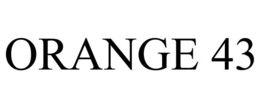 ORANGE 43 trademark