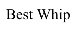 BEST WHIP trademark