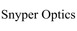 SNYPER OPTICS trademark