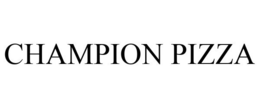 CHAMPION PIZZA trademark