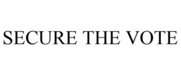 SECURE THE VOTE trademark