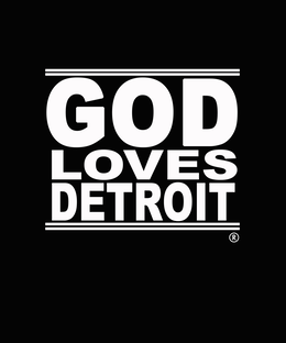 GOD LOVES DETROIT trademark