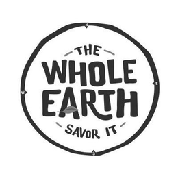THE- WHOLE EARTH SAVOR IT trademark