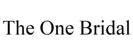 THE ONE BRIDAL trademark