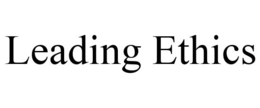 LEADING ETHICS trademark