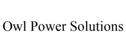 OWL POWER SOLUTIONS trademark
