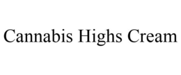 CANNABIS HIGHS CREAM trademark