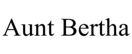 AUNT BERTHA trademark
