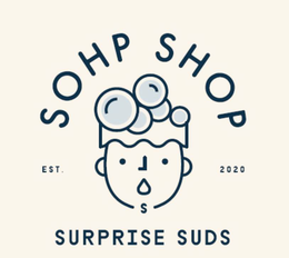 SOHP SHOP SURPRISE SUDS EST. 2020 trademark