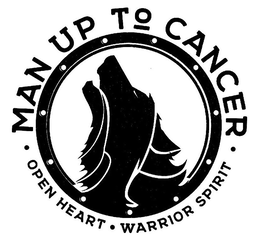 ·MAN UP TO CANCER· OPEN HEART· WARRIOR SPIRIT trademark