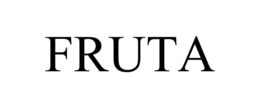 FRUTA trademark