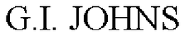 G.I. JOHNS trademark