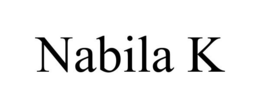 NABILA K trademark
