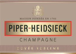 P-H PIPER-HEIDSIECK CHAMPAGNE CUVEE SUBLIME MAISON FONDEE EN 1785 trademark