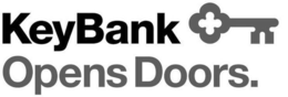 KEYBANK OPENS DOORS. trademark