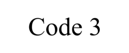 CODE 3 trademark