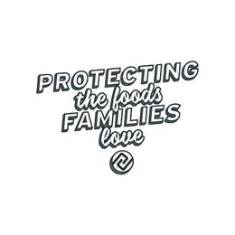 PROTECTING THE FOODS FAMILIES LOVE trademark