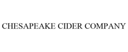 CHESAPEAKE CIDER COMPANY trademark