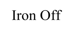IRON OFF trademark