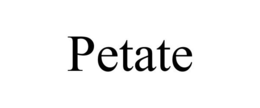 PETATE trademark