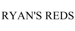 RYAN'S REDS trademark