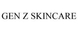GEN Z SKINCARE trademark