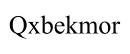 QXBEKMOR trademark
