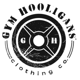 GYM HOOLIGANS CLOTHING CO. GH trademark